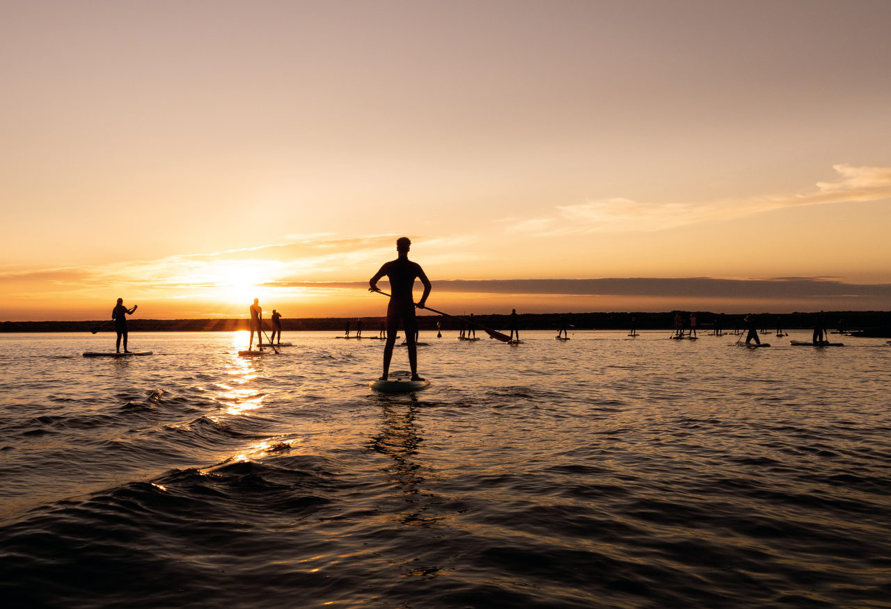 sunset sup tour